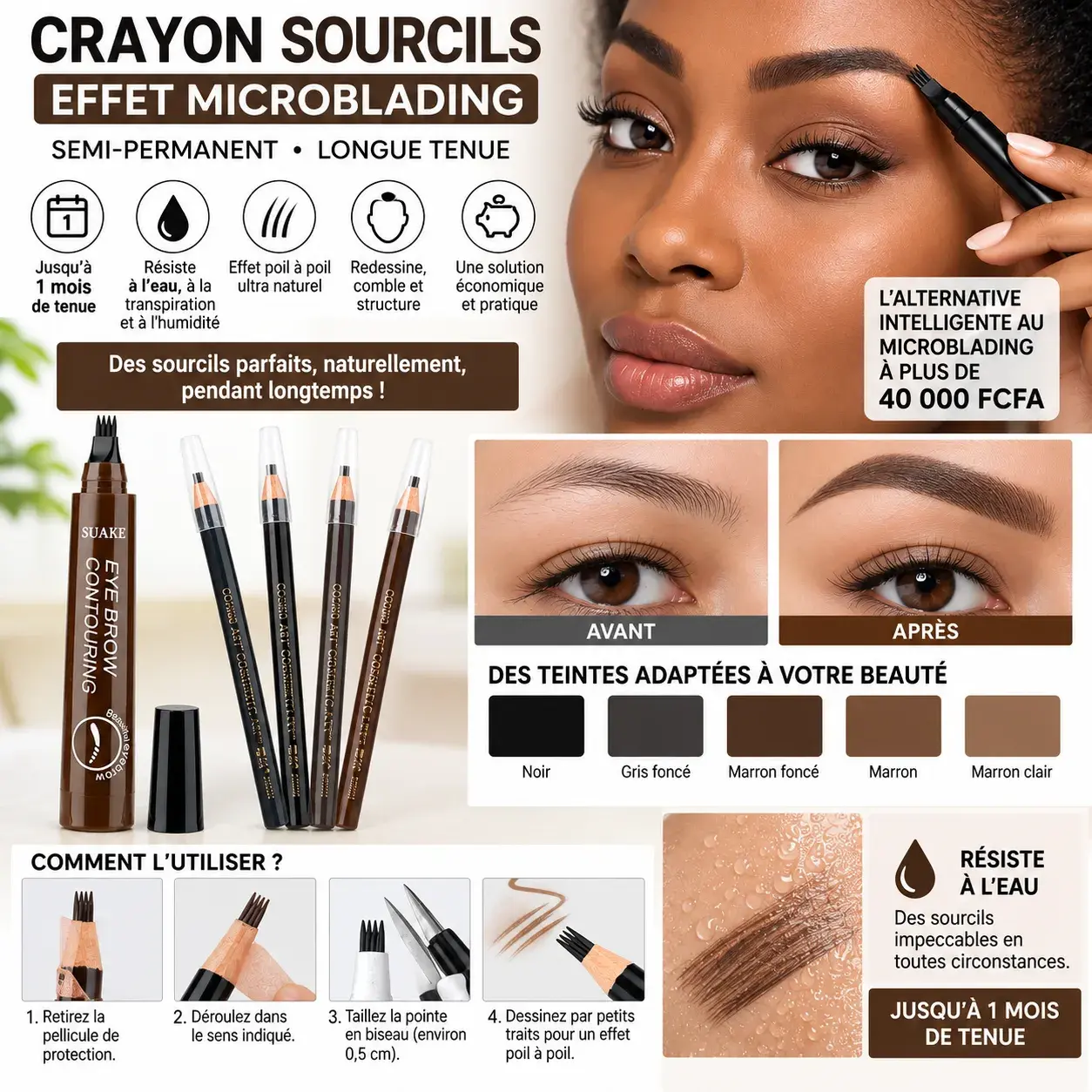 Crayon Sourcils Effet Microblading — image 2